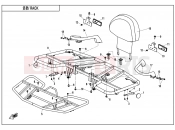 CFMOTO CFORCE 450 (CF400AU-L) RACK (STEEL,CANADA) - F14-C