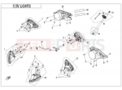 CFMOTO 2021 ATV CFORCE 450 (CF400AU-L) LIGHTS - F16-A