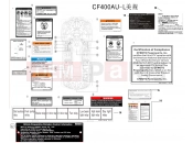 CFMOTO 2021 ATV CFORCE 450 (CF400AU-L) WARNING DECAL(NA) - F19-2-E-V3