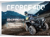 CFMOTO 2021 ATV CFORCE 450 (CF400AU-L) OWNERâS MANUAL - F38