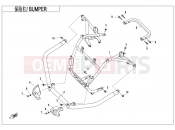 CFMOTO CFORCE 400 (CF400AU-LF) BUMPER - F23-A
