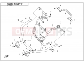 CFMOTO CFORCE 400 (CF400AU-LF) BUMPER - F23-B