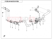 CFMOTO CFORCE 400 (CF400AU-LF) AIR INJECTED SYSTEM - F00-3-V2