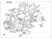 CFMOTO CFORCE 400 (CF400AU-SF) FRAME - F03-V2