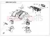 CFMOTO CFORCE 450 (CF400AZ-3L) REAR PLASTICS - F04-5