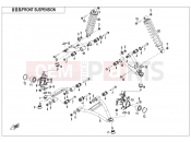 CFMOTO CFORCE 450 (CF400AZ-3L) FRONT SUSPENSION - F05