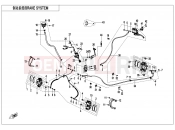 CFMOTO CFORCE 450 (CF400AZ-3L) BRAKE SYSTEM - F08-A-V4