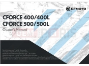 CFMOTO CFORCE 450 (CF400AZ-3L) OWNER\'S MANUAL - F38-A