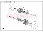 CFMOTO CFORCE 520 (CF500ATR-2L [T3a] ) FRONT WHEEL - F07-B