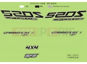 CFMOTO CFORCE 520 (CF500ATR-2S [T3a] ) DECAL KITS(MAPLE CAMO) - F19-2-A