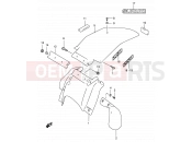 SUZUKI DR-Z250 K1 (2001) (E03,E28,E33) 40 - REAR FENDER