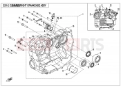 CFMOTO CFORCE 550 (CF500ATR-3) RIGHT CRANKCASE ASSY.ï¼OLDï¼ - E01-2