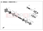 CFMOTO CFORCE 550 (CF500ATR-3) TRANSMISSION SYSTEMï¼â ï¼ - E06-1