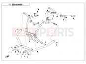 CFMOTO 2018 ATV CFORCE 550 (CF500ATR-3) BUMPER - F23