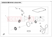 CFMOTO 2018 ATV CFORCE 550 (CF500ATR-3) ENGINE OIL SEAL @^O-RING - E30