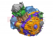 CFMOTO 2019 ATV CFORCE 550 (CF500ATR-3) 191R ENGINE - E00