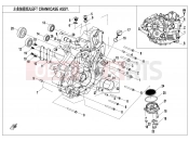 CFMOTO 2019 ATV CFORCE 550 (CF500ATR-3) LEFT CRANKCASE ASSY - E01-1-V2
