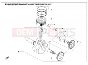 CFMOTO 2019 ATV CFORCE 550 (CF500ATR-3) CRANKSHAFT/CONNECTING ROD/PISTON ASSY - E04