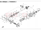 CFMOTO 2019 ATV CFORCE 550 (CF500ATR-3) TRANSMISSION SYSTEM(2) - E06-2