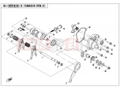 CFMOTO 2019 ATV CFORCE 550 (CF500ATR-3) TRANSMISSION SYSTEM(2) - E06-3
