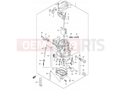 SUZUKI DR-Z250 K2 (2002) (E03,E28,E33) 12 - CARBURETOR (E03/E28)