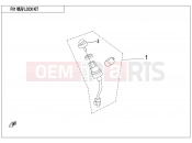 CFMOTO CFORCE 550 (CF500AU-6B) LOCK KIT - F01
