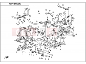 CFMOTO CFORCE 550 (CF500AU-6B) FRAME - F03