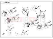 CFMOTO CFORCE 550 (CF500AU-6B) LIGHT - F16