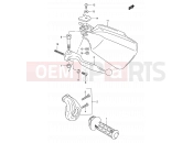 SUZUKI DR-Z250 K2 (2002) (E03,E28,E33) 38 - RH HANDLE LEVER