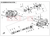 CFMOTO CFORCE 550 (CF500AU-6B) DRIVETRAIN SYSTEM - F30