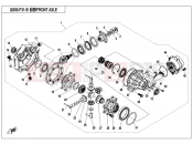 CFMOTO CFORCE 550 (CF500AU-6B) FRONT AXLE - F31-B