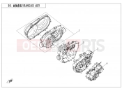 CFMOTO CFORCE 550 (CF500AU-6B) CRANKCASE ASSY - E01