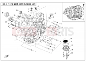 CFMOTO CFORCE 550 (CF500AU-6B) LEFT CRANKCASE ASSY - E01-1-V2