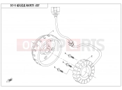 CFMOTO CFORCE 550 (CF500AU-6B) MAGNETO ASSY - E03-B
