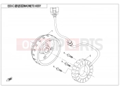 CFMOTO CFORCE 550 (CF500AU-6B) MAGNETO ASSY(FOR EPS) - E03-C