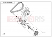 CFMOTO CFORCE 550 (CF500AU-6B) CVT ASSY - E05
