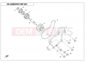 CFMOTO CFORCE 550 (CF500AU-6B) WATER PUMP ASSY - E08