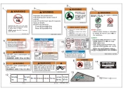 CFMOTO CFORCE 550 (CF500AU-6B) DECAL LITS(WARNING) - F19-1-A-V3