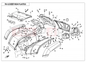 CFMOTO CFORCE 500 (CF500AU-6L) REAR PLASTICS - F04-3