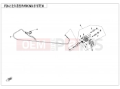 CFMOTO CFORCE 500 (CF500AU-6L) PARKING SYSTEM - F08-2