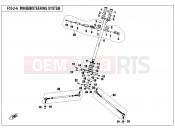 CFMOTO CFORCE 500 (CF500AU-6L) STEERING SYSTEM - F10-2-A