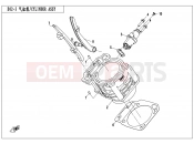 CFMOTO CFORCE 500 (CF500AU-6L) CYLINDER ASSY. - E02-3
