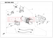 CFMOTO CFORCE 500 (CF500AU-6L) TOWING WINCH - F15-2-V2