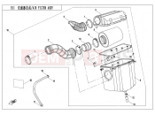CFMOTO CFORCE 500 (CF500AU-6L) AIR FILTER ASSY. - F41