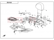 CFMOTO CFORCE 500 (CF500AU-6L) RACK(FOR CANADA ONLY) - F14-C