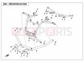 CFMOTO CFORCE 500 (CF500AU-6L) BUMPER(ORDINARY) - F23