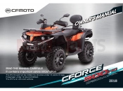 CFMOTO CFORCE 500 (CF500AU-6L) OWNER\'S MANUAL - F38-B-V2