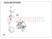 CFMOTO CFORCE 520 (CF500AU-7A) INJECTOR SYSTEM - F15-3