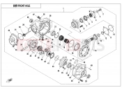 CFMOTO CFORCE 520 (CF500AU-7A) FRONT AXLE - F31-V1