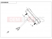 CFMOTO CFORCE 520 (CF500AU-7A) DASHBOARD - F17